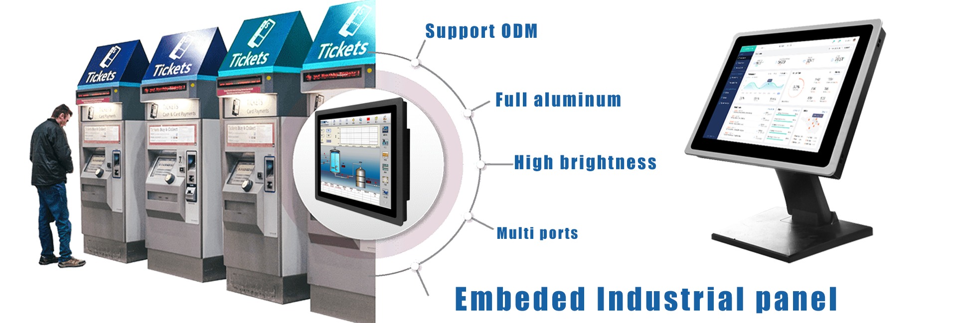 Regitech panel pc